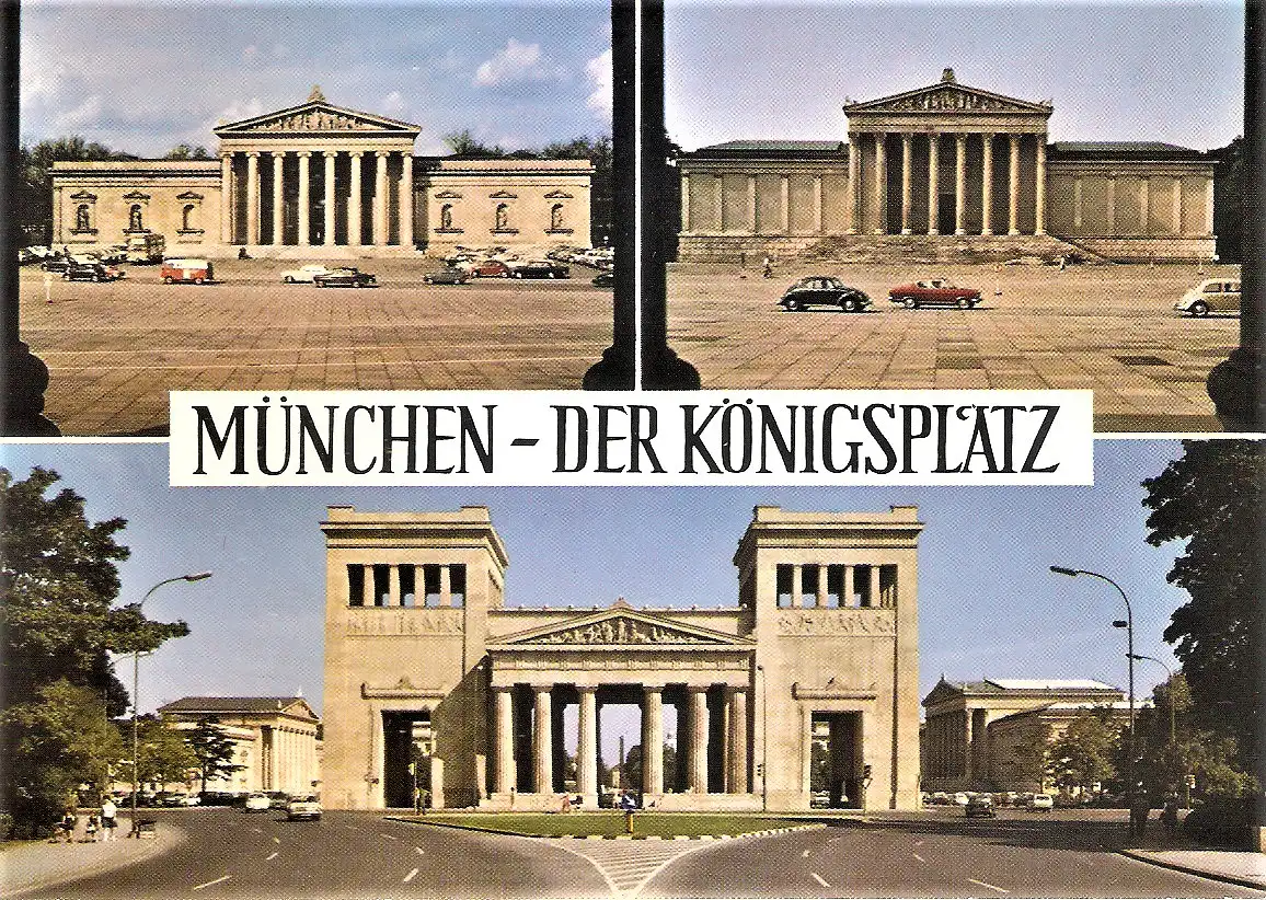 Ansichtskarte Deutschland - München / Der Königsplatz (2389)