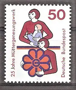 Briefmarke BRD Mi.Nr. 831 ** 25 Jahre Müttergenesungswerk 1975
