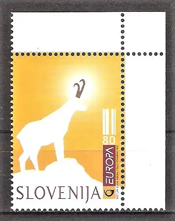 Briefmarke Slowenien Mi.Nr. 186 ** Europa CEPT 1997 - Sagen und Legenden / Das Goldhorn (Volksmärchen)
