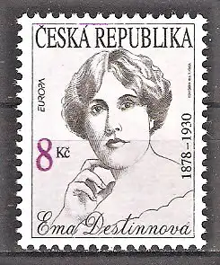 Briefmarke Tschechische Republik Mi.Nr. 114 ** Europa CEPT 1996 - Ema Destinnová / Sporanistin