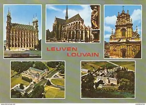 Ansichtskarte Belgien - Leuven / Mehrbildkarte (201)