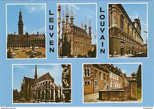 Ansichtskarte Belgien - Leuven / Mehrbildkarte (200)