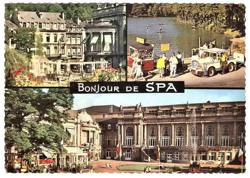 Ansichtskarte Belgien - Spa / Mehrbildkarte (2100)