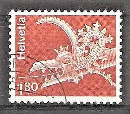 Briefmarke Schweiz Mi.Nr. 993 o Architektur und Kunsthandwerk 1973 / Wasserspeier, Berner Münster