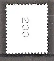Briefmarke BRD Mi.Nr. 2964 (R) ** Rollenmarke mit Zählnummer "200" / 3 Cent Ziffernzeichnung Ergänzungswert 2012