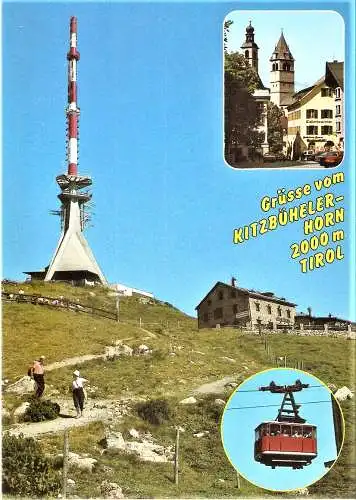 Ansichtskarte Österreich - Kitzbühel / Kitzbüheler Horn - Gipfelhaus Restaurant (1612)