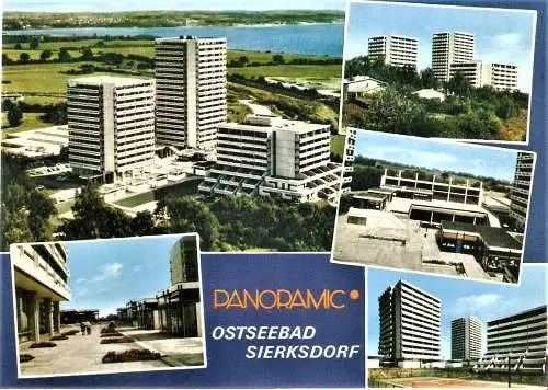 Ansichtskarte Deutschland - Ostseebad Sierksdorf / PANORAMIC - Mehrbildkarte (1663)