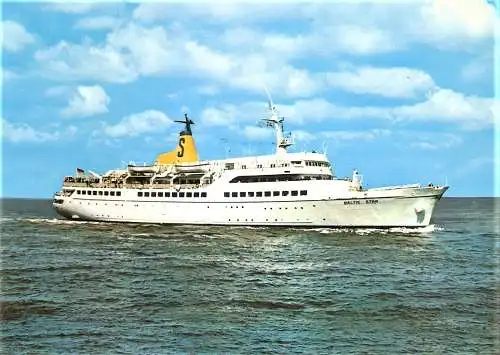 Ansichtskarte Deutschland - MS BALTIC STAR - Schiff der Seetouristik Travemünde (1677)