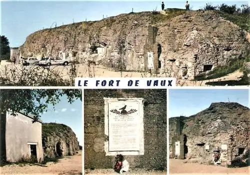 Ansichtskarte Frankreich - Fort de Vaux / Verteidigungsanlagen (Fort de Vaux gehört zum Festungsgürtel um Verdun) (1835)