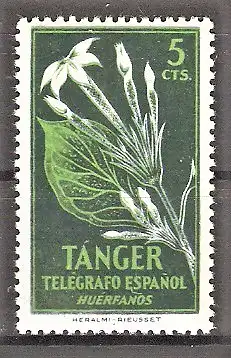 Briefmarke Tanger Mi.Nr. --- ** Telegrafenmarke