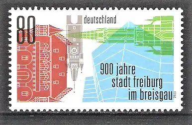 Briefmarke BRD Mi.Nr. 3553 ** 900 Jahre Stadt Freiburg im Breisgau 2020