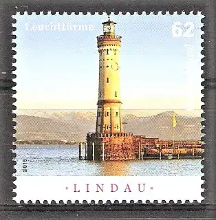 Briefmarke BRD Mi.Nr. 3157 ** Leuchtturm Lindau 2015