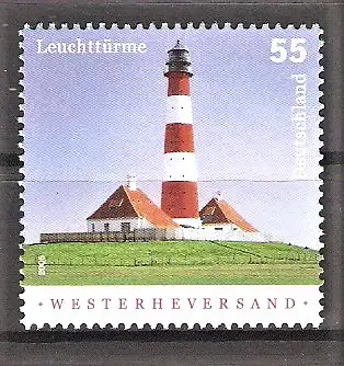 Briefmarke BRD Mi.Nr. 2474 ** Leuchttürme 2005 / Westerheversand