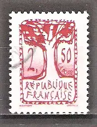 Briefmarke Frankreich Mi.Nr. 2918 o 200. Jahrestag der Ausrufung der Republik 1992 / "Baum der Freiheit" von Pierre Alechinsky