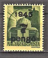 Briefmarke Ungarn Mi.Nr. 811 ** Neuauflage der Serien Helden, Stephanskrone und Berühmte Ungarinnen 1945