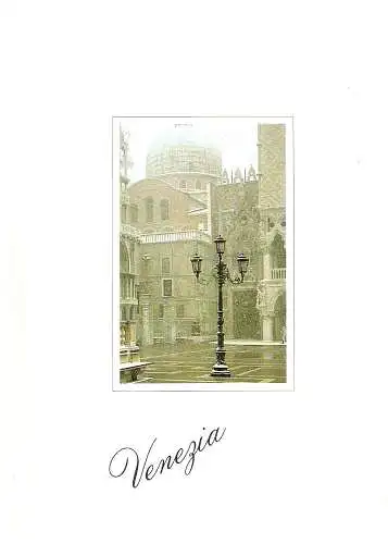 Ansichtskarte Italien - Venedig / Basilica di San Marco (1843)