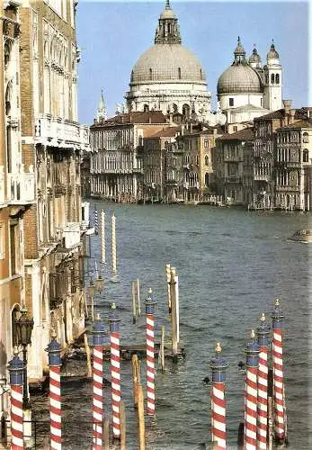 Ansichtskarte Italien - Venedig / Canal Grande - Basilika della Salute (1851)