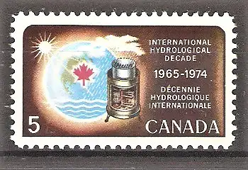 Briefmarke Canada Mi.Nr. 422 ** Wasserwirtschaftsdekade der UNESCO 1968