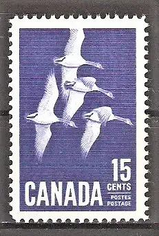 Briefmarke Canada Mi.Nr. 357 ** Kanadagänse 1963 / Kanadagans (Branta canadensis)