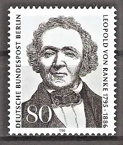 Briefmarke Berlin Mi.Nr. 759 ** Leopold von Ranke 1986 / Historiker