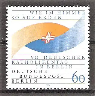 Briefmarke Berlin Mi.Nr. 873 ** Deutscher Katholikentag Berlin 1990