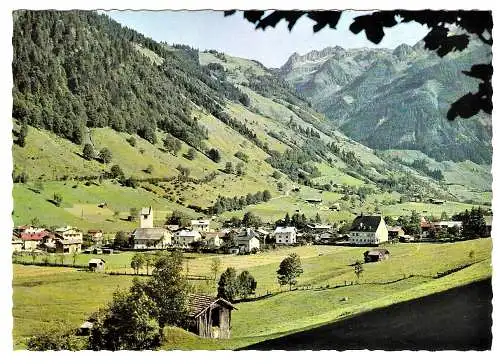 Ansichtskarte Österreich - Fusch an der Großglocknerstraße / Ortsansicht (2070)