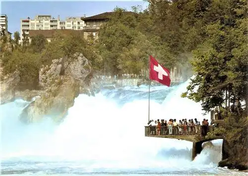 Ansichtskarte Schweiz - Neuhausen am Rheinfall / Rheinfall (2151)