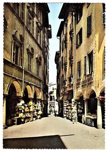 Ansichtskarte Schweiz - Lugano / Via Pessina (2153)