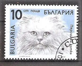 Briefmarke Bulgarien Mi.Nr. 3812 o Perserkatze