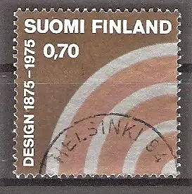 Briefmarke Finnland Mi.Nr. 775 o 100 Jahre Kunstgewerbevereinigung 1975