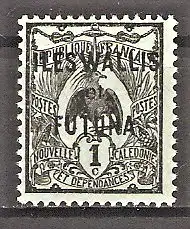 Briefmarke Wallis & Futuna Mi.Nr. 1 ** Freimarke 1920