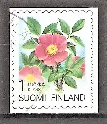 Briefmarke Finnland Mi.Nr. 1250 o Pflanzen 1994 / Karelische Rose (Rosa acicularis)