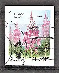 Briefmarke Finnland Mi.Nr. 1193 o Pflanzen 1992 / Weidenröschen (Epilobium angustifolium)