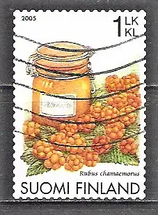 Briefmarke Finnland Mi.Nr. 1767 o Beeren 2005 / Moltebeere (Rubus chamaemorus)