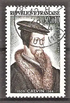 Briefmarke Frankreich Mi.Nr. 1475 o 400. Todestag von Johann Calvin / Reformator