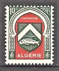 Briefmarke Algerien Mi.Nr. 261 ** Wappen algerischer Städte 1947 / Constantine