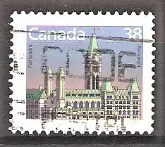 Briefmarke Canada Mi.Nr. 1117 A o Parlamentsgebäude Ottawa 1988
