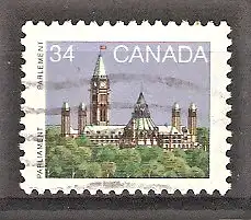 Briefmarke Canada Mi.Nr. 953 A o Parlamentsgebäude Ottawa 1985