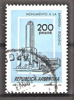 Briefmarke Argentinien Mi.Nr. 1394 x o Gebäude 1979 / Fahnendenkmal in Rosario