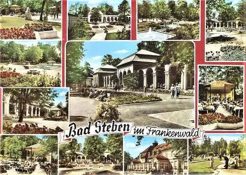 Ansichtskarte Deutschland - Bad Steben im Frankenwald / Mehrbildkarte (2216)