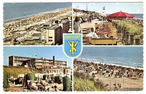 Ansichtskarte Niederlande - Zandvoort / Strandansichten (2622)