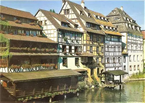 Ansichtskarte Frankreich - Strasbourg / La Petite France (1792)