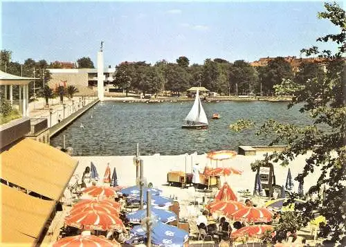 Ansichtskarte Deutschland - Hannover / Blick vom Casino Am Maschsee auf das Nordufer des Sees (2233)