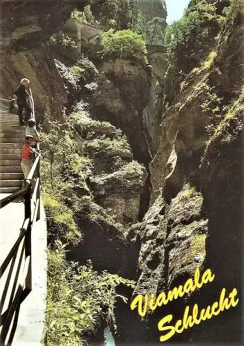 Ansichtskarte Schweiz - Thusis / Viamala-Schlucht (2241)