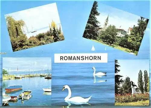 Ansichtskarte Schweiz - Romanshorn / See-Park-Anlagen - Mehrbildkarte (2244)