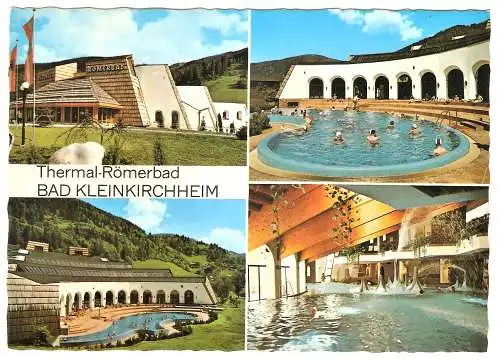 Ansichtskarte Österreich - Bad Kleinkirchheim / Thermal-Römerbad - Hallen- und Freibad (2274)
