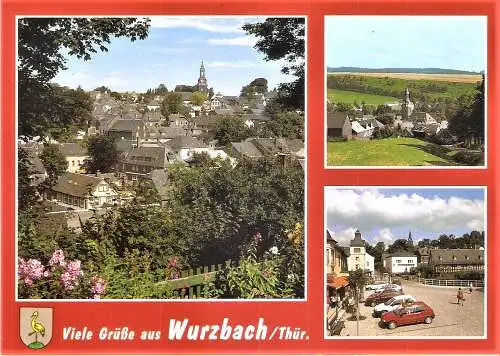 Ansichtskarte Deutschland - Wurzbach / Mehrbildkarte (2291)