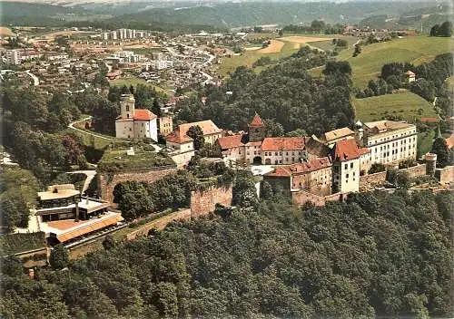 Ansichtskarte Deutschland - Passau / Veste Oberhaus mit Stadtteil Grubweg (2295)