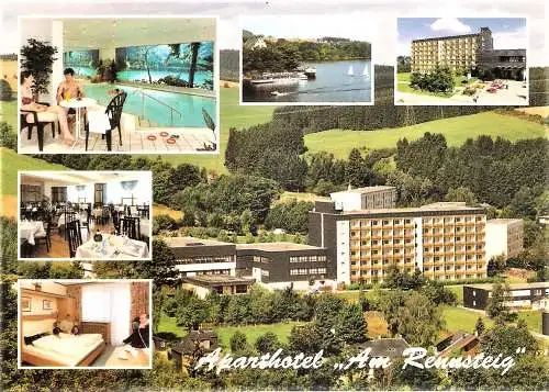 Ansichtskarte Deutschland - Wurzbach / Aparthotel "Am Rennsteig" (2300)