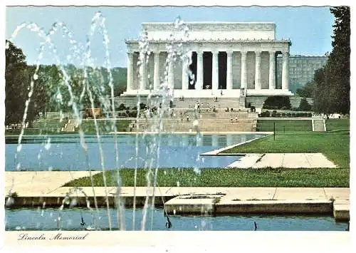 Ansichtskarte USA - Washington D.C. / Lincoln Memorial (2362)